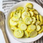 Microwave Yellow Squash - BeeyondCereal