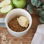 Microwave Apple Crumble in a Mug in just 3 Minutes!