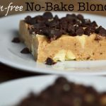 No-Bake Gluten-Free Blondies | Great gluten free recipes for every occasion.