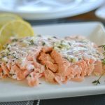 Baked Salmon with Herbed Mayo - Salu Salo Recipes