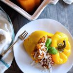 Easy Stuffed Peppers with Creamy Tomato Sauce [Low-FODMAP & Gluten-Free] -  Feast In Thyme