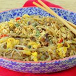 Chicken Pad Thai with Spring Vegetables - Scruff & Steph