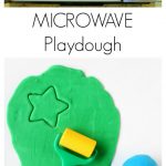 Easiest Ever 5 Minute Microwave Homemade Playdough!