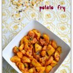 Potato Fry(Microwave Oven Method) ~ Nalini'sKitchen