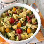 Potato Salad with Red Beans and Artichokes | The Vegan Atlas