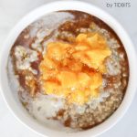 Pressure Cooker Peaches and Cream Steel Cut Oats with Cinnamon Maple  Drizzle - Tidbits-Marci.com