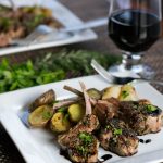 Quick Easy Lamb Chops For Two - What the Forks for Dinner?