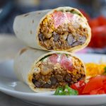 Quinoa and Black Bean Burritos ~ Talking Meals