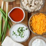 Ranch Buffalo Chicken Wing Dip {Cheesy & Spicy} - Spend With Pennies
