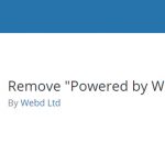 The Best Way to Remove Proudly Powered by WordPress - WPKlik
