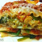 Roasted Vegetable Lasagna - All Things Moms
