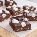 Microwave Rocky Road Fudge / The Grateful Girl Cooks!