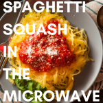 How to Cook Spaghetti Squash in the Microwave | Steamy Kitchen Recipe