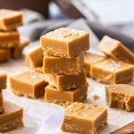 Salted Caramel Fudge - Best easy fudge EVER! - Sugar Salt Magic