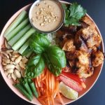 Satay Chicken Rice Bowl - 50lbs Down - Delicious Lunch - 50lbs Down