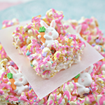 How to Make Easter Bunny Marshmallow Popcorn Bars