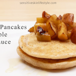 Gluten-free Vegan Pancakes with Maple Apple Sauce – Sensitive Skin Lifestyle