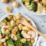 Shrimp and Potatoes Recipe - One Pan - My Kitchen Love