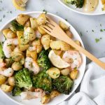 Shrimp and Potatoes Recipe - One Pan - My Kitchen Love