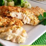 Skinny Oven-Fried Fish with Tartar Sauce