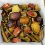 Slow Cooker Cottage Ham with Green Beans and Potatoes – Palatable Pastime  Palatable Pastime