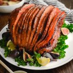 Slow Cooker Ham with Honey Glaze - Host The Toast