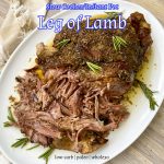 Slow Cooker/Instant Pot Leg Of Lamb - Fit Slow Cooker Queen