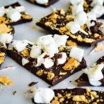 Easy S'mores Bark - The Bitter Side of Sweet