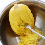 How to Cook Spaghetti Squash in the Microwave | Steamy Kitchen Recipe