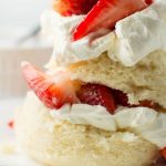 Strawberry Shortcake Mug Cake | Nibble and Dine