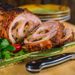 Stuffed Pork Tenderloin with Caramelized Onions | Hey Grill, Hey