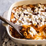 Sweet Potato Casserole with Marshmallows - All the King's Morsels