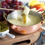 Cheese Fondue with Apple Cider - Foodness Gracious
