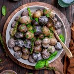 Easy Crispy Salt-Baked Potatoes (With Rosemary) - Alphafoodie