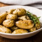 Roasted Fingerling Potatoes | Lemon Blossoms