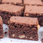 Healthy fudgy chocolate brownies - Panos Eats