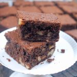 Crinkle Top Fudge Chocolate Brownies - Wholesome Patisserie