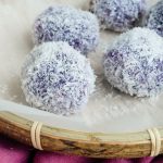 Molten Purple Yam Mochi