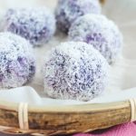 Molten Purple Yam Mochi