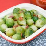 Steamed Brussels Sprouts in the Microwave • Steamy Kitchen Recipes Giveaways