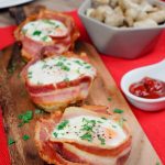 Bacon, Egg & Toast Cups