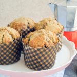 Eggless Chocolate Chip and Blueberry Muffins in microwave - My Tasty Curry