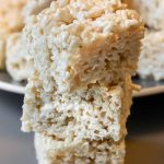 Microwave Rice Krispie Treat for One