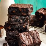 Vegan Fudgy Chocolate Brownies - Wholesome Patisserie