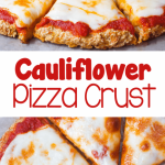 Cauliflower Pizza Crust - Just 5 Ingredients!