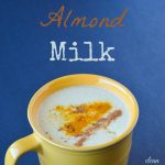 Homemade Turmeric Almond Milk