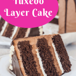 Tuxedo Cake - The Itsy-Bitsy Kitchen