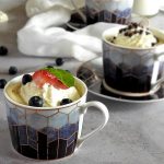 MICROWAVE VANILLA MUG CAKE RECIPE -- easy dessert for two