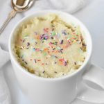 5 Minute Vanilla Mug Cake (No Eggs!) - Baking Envy