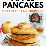 Vegan Apple Pancakes (The Best Fall Breakfast!) - Dairy Free for Baby